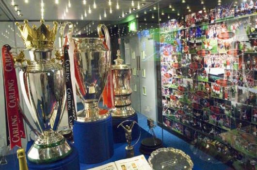 Museum at Manchester United Football Club © Manchester United Football