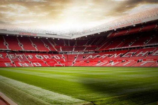 Stadium view at Manchester United Football Club © Manchester United Football