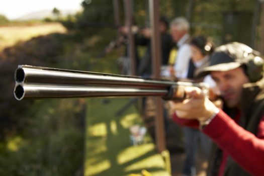 Clay Pigeon Shooting at Gleneagles Hotel ©Courtesy of Gleneagles