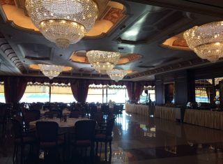 Dining room, Grand Hotel Dino, Lake Maggiore