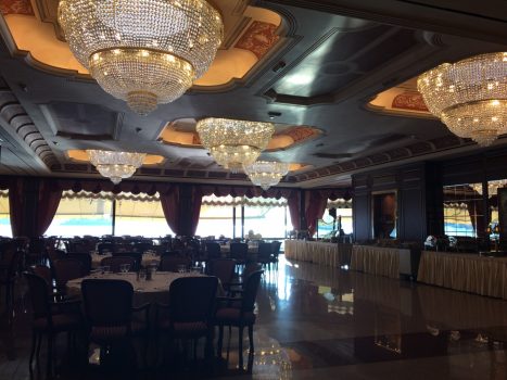 Dining room, Grand Hotel Dino, Lake Maggiore