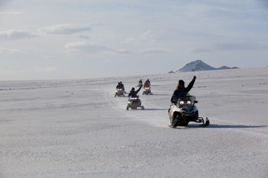 Snowmobiling in Iceland © HL Adventure