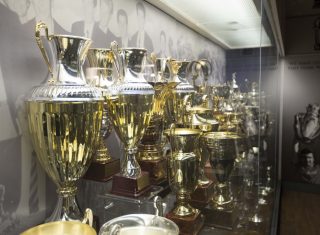 Manchester United Trophies in the Museum