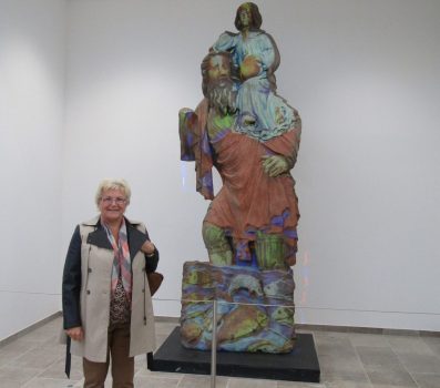Norton Priory Museum - Gina and St Christopher