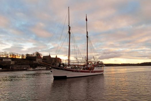 Norway, Oslo, The schooner Helena enters the harbour, incentive travel, MICE © VISITOSLOTord Baklund