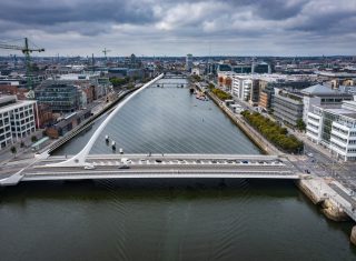 Samuel Beckett Bridge, Dublin City, Ireland