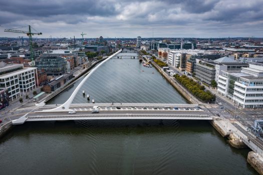 Samuel Beckett Bridge, Dublin City, Ireland