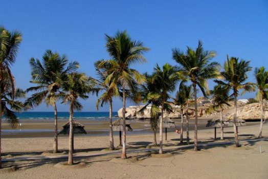 Beach in Oman