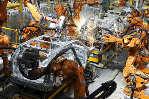 The Range Rover Evoque Facility in Halewood