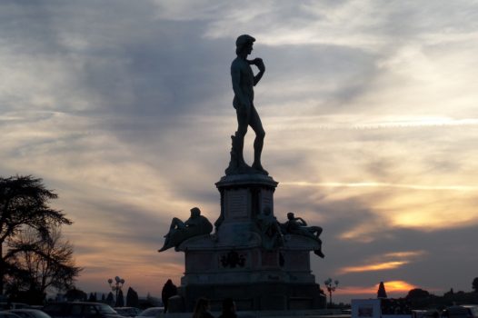 Italy, Tuscany, Florence, Tramonto Piazzale Michelangelo, Gina-NCN